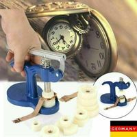 20tlg Uhrengehäuse Presser Stirbt Drücker Presswerkzeug Druckplatte Uhrmacher