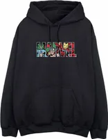 Marvel Comics - Kapuzenpullover für Herren BI2010 (S) (Schwarz)
