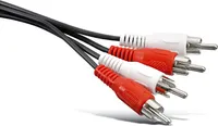 Cinch-Verbindung 2,5 Meter stereo, Stecker-Stecker