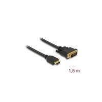 DELOCK Kabel HDMI > DVI 24+1 bidirektional  1.50m schwarz