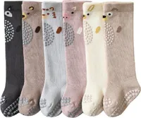 6 Paar Babystrümpfe Baby Antirutsch Knieschoner Socken Kleinkindsocken, Größe: S