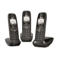 Gigaset AS470 Trio bezprzewodowy DECT / GAP czarny