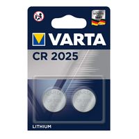 VARTA Lithium Knopfzelle "Professional Electronics" CR2025 2 Knopfzellen