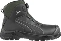 Puma Sicherheitsstiefel Cascades Disc mid S3 nach EN ISO 20345:2022 S3 CI HI HRO SRC schwarz  Größe 48