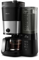 Philips All-in-1 Filter-Kaffeemaschine mit integriertem Mahlwerk, schwarz (HD7900/01)