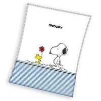SNOOPY Kuscheldecke Wohndecke Fleecedecke