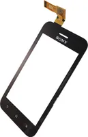 Sony Xperia Tipo ST21i  Touchscreen + Displayglas schwarz