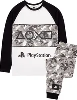 Playstation - "Gaming" Schlafanzug für Jungen NS5689 (152) (Schwarz/Grau/Weiß)