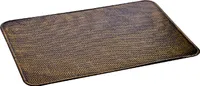 FireFix Bodenblech 60 x 80 cm, messing