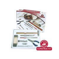 CONSTRUCTO Grundwerkzeug-Set – u.a. mit Hammer, Zange, Messer und Feile – für Modellbau-Arbeiten