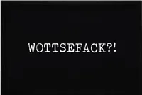 Fußmatte mit lustigem Wort denglisch Wottsefack?! witzige Türmatte rutschfest & waschbar Moonworks® schwarz 60x40cm
