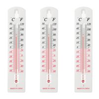 3x Thermometer Aussen / Innen Außenthermometer Innenthermometer analog Gartenthermometer