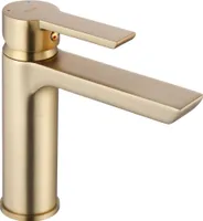 Rea Waschbeckenarmatur Argus Gold Brush Low