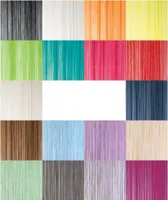 Fadenvorhang Niagara 90 x 200 cm, Farbe:beige