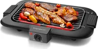 Aigostar - Rauchfreier Tischgrill Barbecue Elektrogrill Elektrischer, Antihaftbeschichtete Grillfläche , Abnehmbarer Fettauffangschale, 2000W