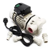 Wiltec Harnstoffpumpe 230 V 400 W 40 l/min, selbstansaugende Förderpumpe für AUS32 Urea, Membranpumpe zur Betankung