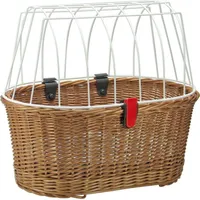 Hundeshopper KLICKfix Doggy Basket braun, 45x52x36 cm, mit Korbklip