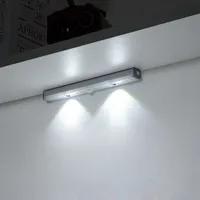 20cm LED Unterbauleuchte Dimmbar Aufladbar Lichtleiste mit Bewegungssensor Schranklicht Küchenleuchte, Kaltweiß