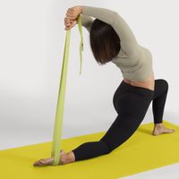 Yogamatte Premium 200 x 60 x 0,45 cm Farbe der Matte - Mangogelb