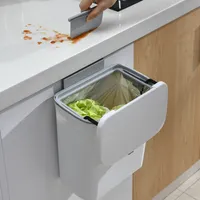 9L Mülleimer Hängend Abfalleimer Küche Abfallsammler Müll Abfall Bad  Schranktür,  in 2023