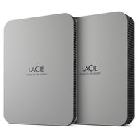 LaCie Mobile Drive           1TB Moon Silver USB 3.2 Type C