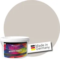 WALLCOVER Wandfarbe Greige Hochdeckend Klasse 1 Matt 2,5L für 20 m²