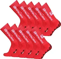 Fussballsocken 10 Paar-Pack Sportsocken Rutschfeste Sportstruempfe gr.39-46