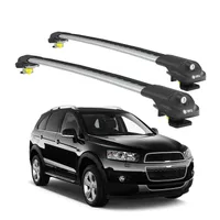 TURTLE STREŠNÝ NOSIČ AIR-1 CHEVROLET CAPTIVA ALL 2006 - 2018 , Silver