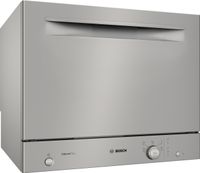 Bosch SKS51E38EU Serie | 2, Freistehender Kompakt-Geschirrspüler, 55 cm, Edelstahl, lackiert