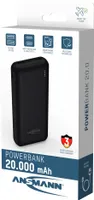 ANSMANN Mobiler Zusatzakku PB212 20.000 mAh schwarz