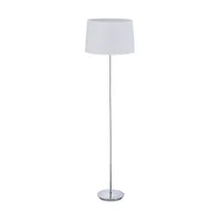 relaxdays Stojacia lampa s látkovým tienidlom