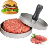 GKA Burgerpresse Hamburger Maker Burger Burgerformer antihaftbeschichtet Aluminium Antihaft