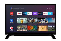 Toshiba 24WA2063DAX/2 24 Zoll Fernseher / Android Smart TV (HD Ready, HDR, Google Assistant, Triple-Tuner)