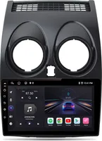 1+32G carplay 9 palcové autorádio Android 13 GPS Navi pre Nissan Qashqai 1 J10 2006-2013 WIF BT RDS DAB SWC 2 Din 4 Core