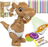 WOOPIE Dinosaurier-Zeichenprojektor + Marker
