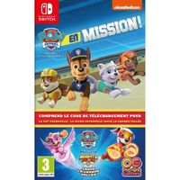 Paw Patrol On A Mission + Paw Patrol Save The Great Valley Compilation Switch-Spiel