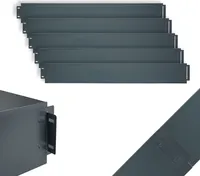 UNUS® Rasenkante Metall Beeteinfassung 35m x 14cm Anthrazit