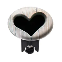 WENKO Waschbecken Stöpsel Pluggy XL Heart Stopfen  Stöpsel Bad Gäste WC Küchen