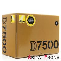 Nikon D7500, 20,9 MP, 5568 x 3712 Pixel, CMOS, 4K Ultra HD, Touchscreen, Schwarz