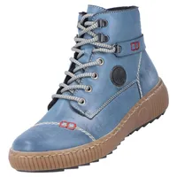Rieker Komfort Stiefeletten Z6644-14 Damen 31363833313939 Blau 37 EU