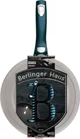 BERLINGERHAUS Bratpfanne mit abnehmbarem Griff + Deckel 24 cm Metallic Line Aquamarin Edition BH-7155