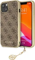 Guess Husa 4G Charms iPhone 14 Plus Maro