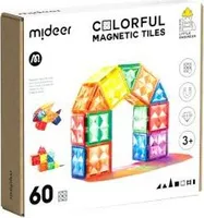 Mideer Farebná magnetická stavebnica 60ks