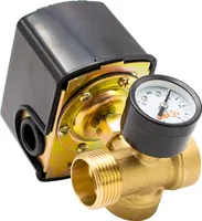 Hauswasserwerk Druckschalter SET 3 tlg. 1/4" IG Pumpensteuerung Druckwächter AM-SK2-3