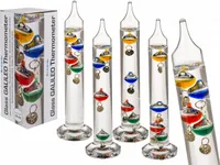 OOTB Glas-Galileothermometer H: ca 18 cm