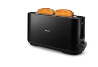 Philips Daily Collection Toaster, 8 Einstellungen, schwarz (HD2590/90)