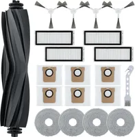 Zubehör für Dreame L20 Ultra / L20 Ultra Complete Saugroboter mit 1 Hauptbürste,4 Filter,4 Wischtücher,4 Seitenbürsten,6 Staubbeutel,1 Reinigungsbürste