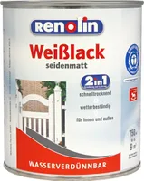 Renolin Weißlack 2in1 seidenmatt, 750 ml