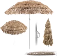 KADAX Havajský plážový/zahradní slunečník, nastavitelný, skládací, 155 cm