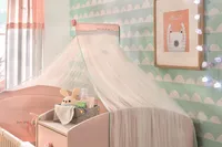 Cilek BABY GIRL stříška pro dětské postýlky bílá